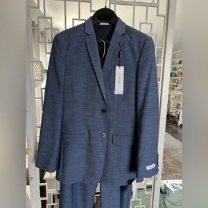 Boys size 18 two piece Calvin Klein suit.  BNWT